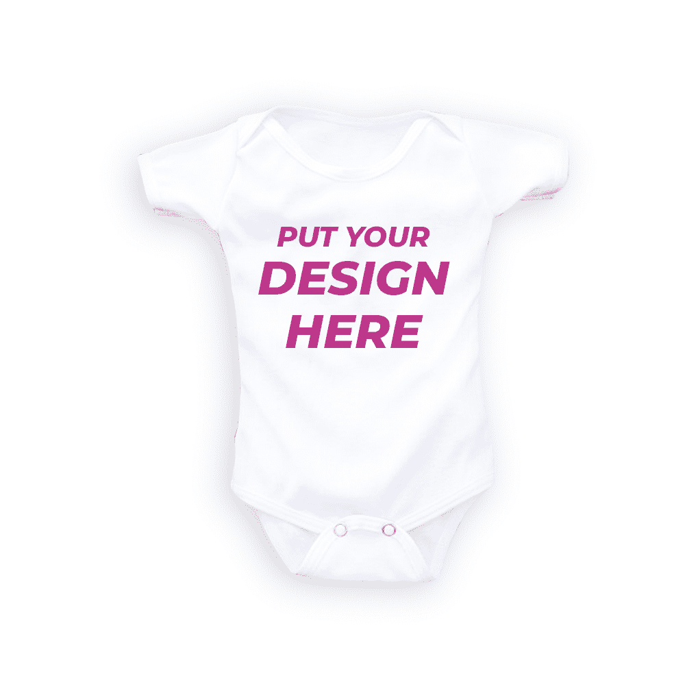 Custom Baby Bodysuit Personalize with Your Text or Image Infant Clothes