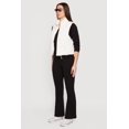 thumbnail image 4 of Women's Almost Famous Quilted Puffer Vest with Bows, 4 of 5