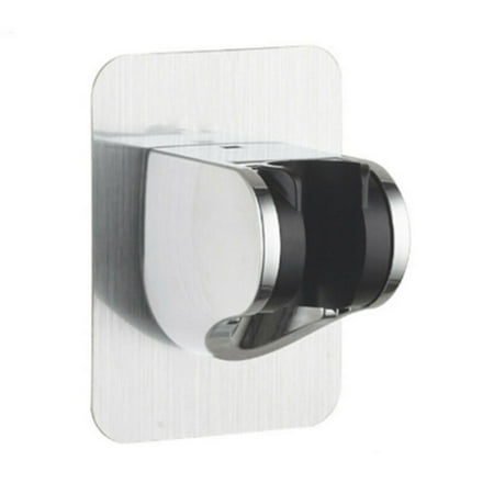 

Bathroom Shower Head Holder Adjust No Drilling Bracket Mount 7 Gear Adjustable