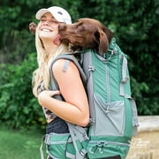 k9 sport sack | rover 2 dog carrier backpack for small and medium pets | front facing adjustable dog backpack carrier | fully ventilated | veterinarian approved (x-large, rover 2 -