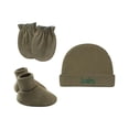thumbnail image 4 of SUXIAN Soft Baby Hat with Scratch Mittens and Booties Delicate Skin Gentle Stretch Fit Winter Hats for Kids, 4 of 4