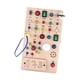 thumbnail image 4 of Tablero de actividades con interruptores, tablero de juguetes sensoriales, material didáctico, juguete de entrenamiento sensorial con LED para, 4 of 7