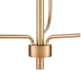 thumbnail image 3 of Elk Home 17-Inch Wide Newland Chandelier, Transitional, Satin Brass, 3 of 5