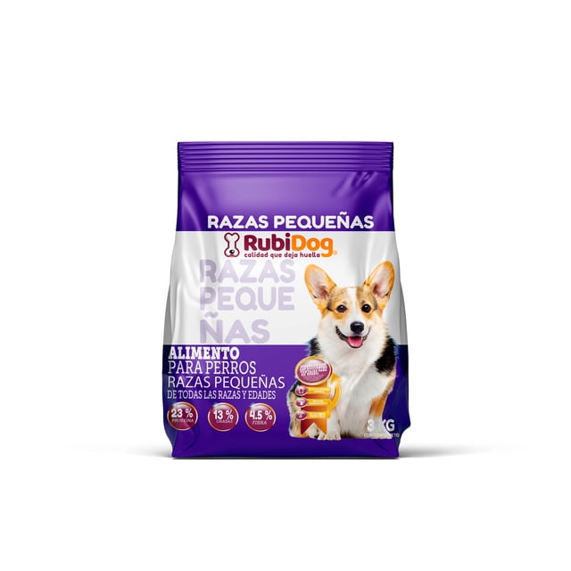 Croquetas para perro RubiPets RubiDog Razas Pequeñas 23% Proteína 3 Kg