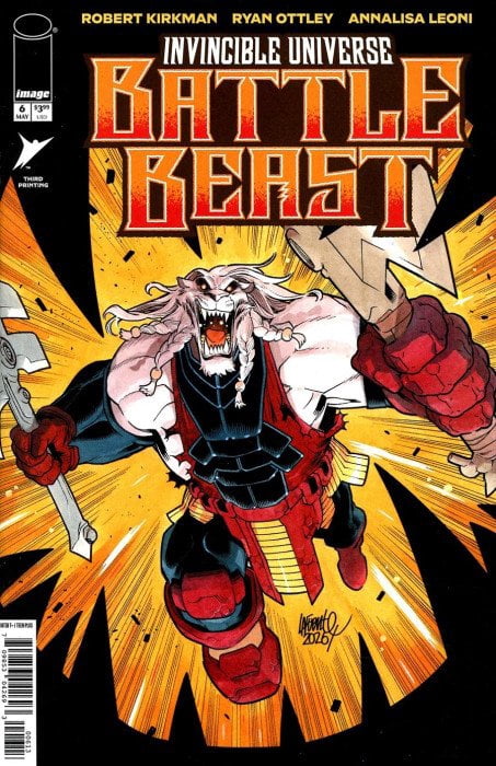 Cover of Invincible Universe: Battle Beast #6