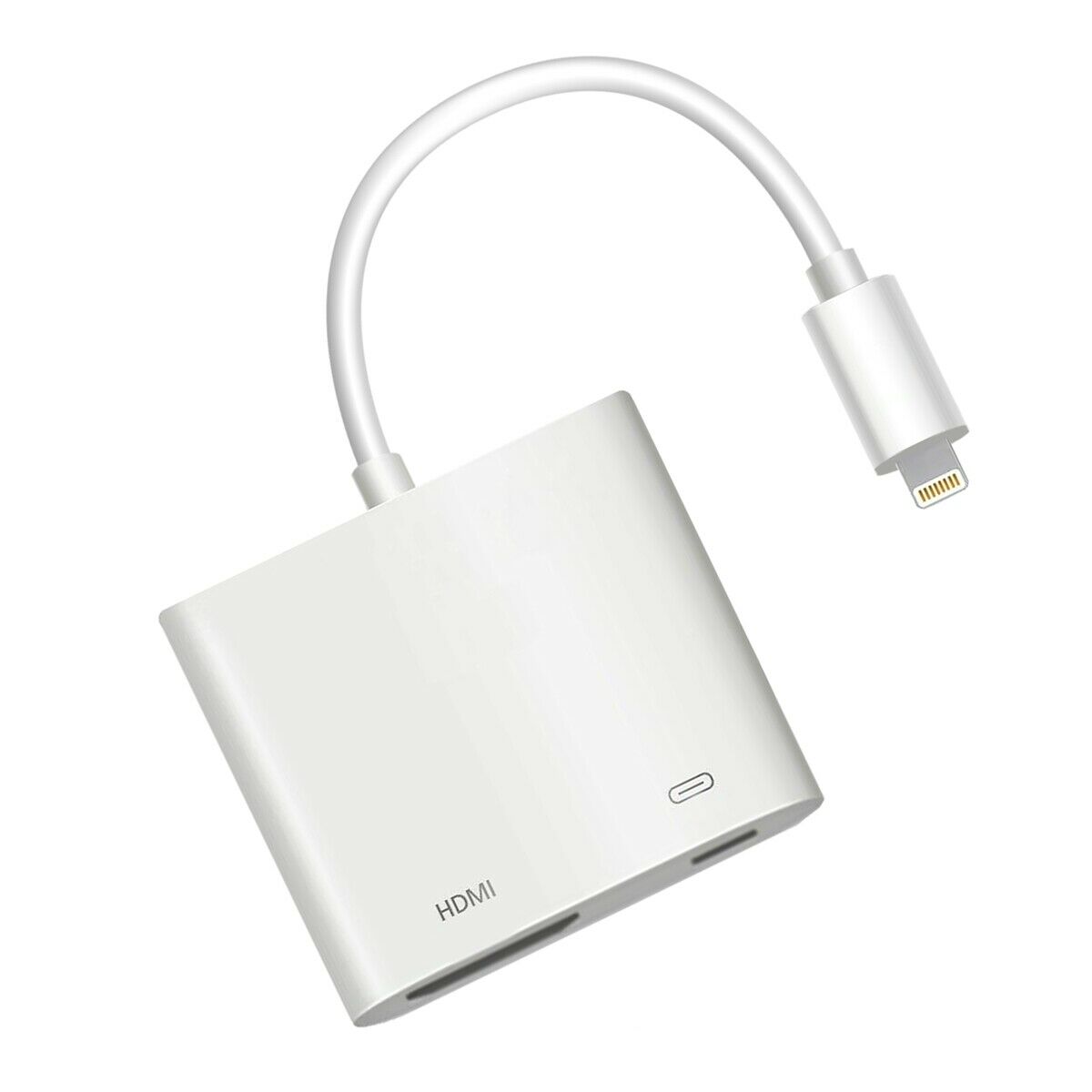 4K HDMI Mirroring Smart Cable HDTV AV Phone to TV Adapter Fits iPhone