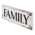 thumbnail image 3 of FAMILY Distressed Solid Pine Wood Plank Sign, 15.75" x 5.5", 3 of 6