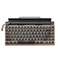 thumbnail image 1 of Retro Typewriter Keyboard Wireless Bluetooth Mechanical Keyboards 83 Keys Computer Keyboard For Laptop PC Gaming, 1 of 5
