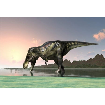 Image of ABPHOTO 7x5ft Photography Backdrop Tyrannosaurus Rex Carnivore Predator Cretaceous Period Dinosaur Backdrops for Photo Shoots Party Adult Kids Baby