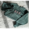 thumbnail image 2 of Christmas Tree Embroidered Sweatshirt, 2 of 4