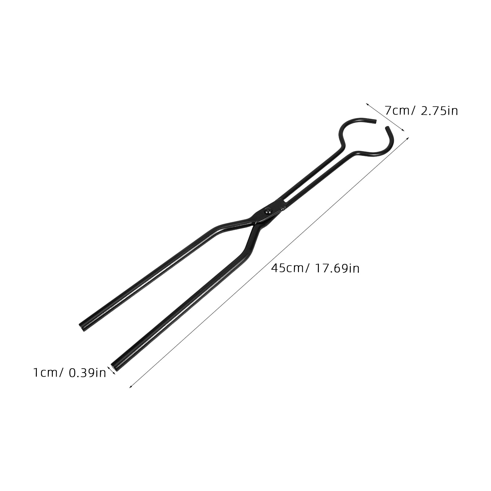 BESTYASH Black Metal Crucible Tongs for Foundry, Furnace, Jewelry Melting, Casting, and Metalworking Tools
