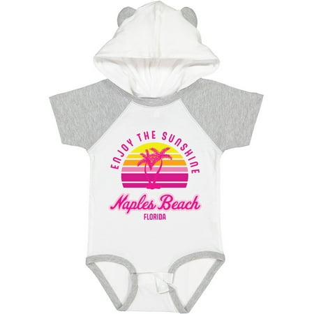 

Inktastic Summer Enjoy the Sunshine Naples Beach Florida in Pink Gift Baby Boy or Baby Girl Bodysuit