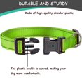 thumbnail image 3 of Reflective Nylon Dog Collars 2pcs,with Quick Release Buckle,Adjustable Safety Nylon Collars for Small Medium Large Dogs, 3 of 7