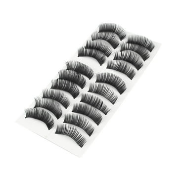Long Thick False Eyelashes Fake Lashes Extension 10 Pairs