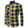 thumbnail image 1 of Txlixc Camisa de manga larga ajustada para hombres Txlixc moda, 1 of 3