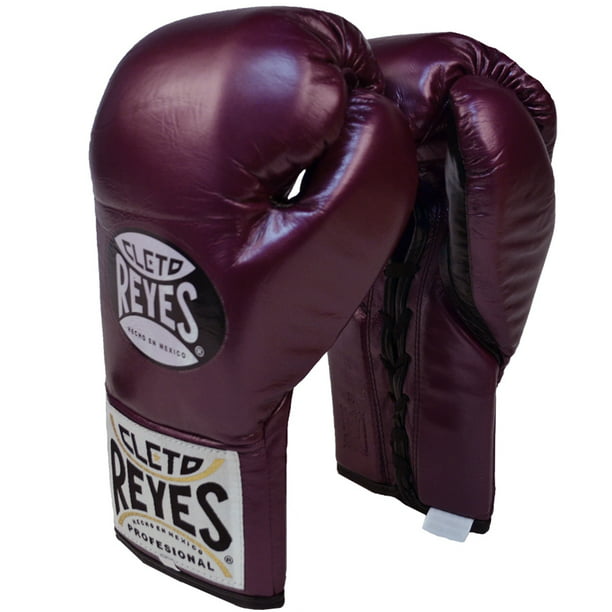 Cleto Reyes Official Lace Up Competition Boxing Gloves - Purple ...