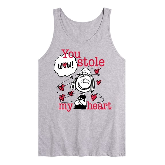Peanuts - Patty Stole My Heart - Men's Jersey Tank Top