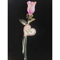 thumbnail image 4 of Glass Pink Pearl "Mom, I Love You" Rose Figurine, 4 of 4