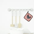 thumbnail image 3 of Caroline's Treasures Jersey Giant Chicken Pink Check Pair of Pot Holders, 3 of 3