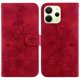 thumbnail image 1 of For Xiaomi Redmi Note 14 4G (163.25x76.55x8.16mm) Case Lily Flower Imprint Leather Phone Cover with, 1 of 5