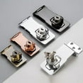 90 Degrees Keyed Hasp Lock Right Angle Padlock Hasp Zinc Alloy Safety