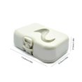 thumbnail image 4 of ruzhgo Denture Storage Case Box with Mirror and Brush Retainer Box Travel Portable Hard Box, 4 of 5