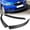 Matt Black, variant on Stay Tuned Performance Chevrolet Cruze Front Bumper Splitter Spoiler Lip, Black, 2011-2014