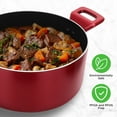 thumbnail image 5 of NutriChef Kitchenware Pots & Pans - Stylish Kitchen Cookware Set, Non-Stick (13-Piece Set), 5 of 6