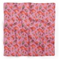 thumbnail image 1 of Bimba Foulard Foulard en Pure Soie Imprimée à Bourgeons Roses et Magnolias, Foulard Bandana pour Femme, Tête Cou, 40 x 80 Pouces, 1 of 6