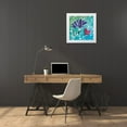 thumbnail image 3 of Grey, Jace 12x12 White Modern Wood Framed Museum Art Print Titled - I Love You, 3 of 4