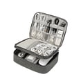 thumbnail image 2 of Bolsa de almacenamiento digital para cable de datos, cargador, tesoro de carga, bolsa de viaje para energía móvil, bolsa organizadora de accesorios para productos electrónicos, 2 of 5