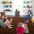 thumbnail image 7 of TWINNIS Super Soft Area Rug for Living Room Bedroom Shaggy Accent Carpets for Kids Girls Rooms,5'x8',Coffee, 7 of 7