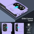 thumbnail image 3 of Decase for Samsung Galaxy Z Fold 6 5G 2024 Case with Slide Lens Cover, Rugged Hard PC + TPU Bumper Hybrid Cover ,Military Grade Shockproof Hard PC Phone Case for Samsung Z Fold 6 5G,Purple, 3 of 7