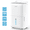 150 pt, variant on Waykar 7000 Sq. Ft. 150 Pint Dehumidifier with Built-in Pump for Home, No Daily Tank Emptying, Dehumidifier with Continuous Drain for Room & Basement, Auto Defrost, 50 Pint DOE Energy Star