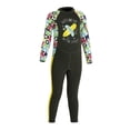 thumbnail image 2 of Traje de neopreno para niños de 2,5 mm para surf, cuerpo completo, traje de buceo para niños y jóvenes, protección UV 5+ S, 2 of 9