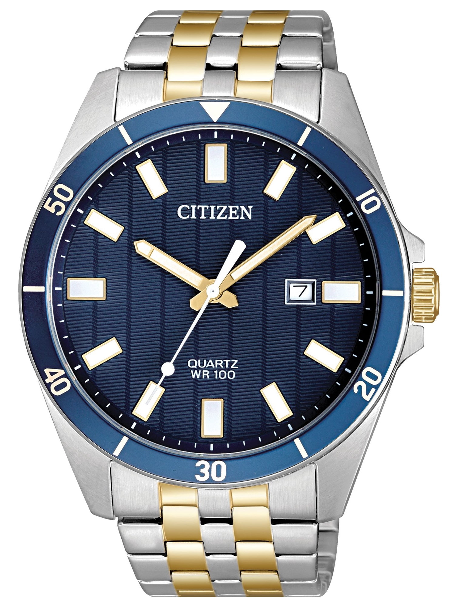 CITIZEN Citizen Men s BI5054 53L Quartz Watch Silver Gold Two Tone CITIZEN Citizen Men s BI5054 53L Quartz Watch Silver Gold Two Tone