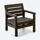 thumbnail image 4 of Juego de Muebles para Jardín, Set 4 Piezas, Sofá Doble, 2 Sillones y Mesa de Centro, Plástico Resistente RIMAX, 4 of 9