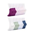 thumbnail image 4 of No Boundaries Women's Ankle Cut Socks, 20 Pack, Shoe Size 4-10, 4 of 5