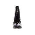 thumbnail image 5 of Steve Madden Women's Elaria Black Patent Block Heel Pointed Toe Fashion Booties (Black Patent, 7.5), 5 of 5
