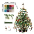thumbnail image 3 of DIY Beaded Christmas Tree Kit, Handmade Holiday Craft Set, Colorful Beads and Wire Holiday Craft Set for Adults, Tabletop Decor Holiday Xmas Gift, Family Christmas Activity, 3 of 8