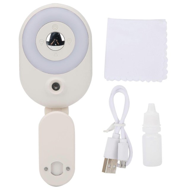 Dimmable Fill Light Soft Lamp Mini Humidifier for Phone Video Conference Live BroadcastWhite