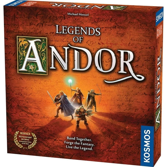 Legends of Andor Board Game | Cooperative Strategy Adventure Game By KOSMOS | Spiel Des Jahres Kennerspiel Winner