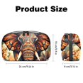 thumbnail image 5 of Elephant Waterproof Oxford Cloth Hard Drive Case with Charger Pouch, PC Case, Small Travel Electronic Organizer, and Cord Organizer Travel - 5.9x9.44x3.14 in, 5 of 6