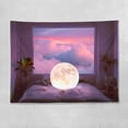 thumbnail image 3 of Bangcool Window Tapestry Nature Landscape Decorative Wall Hanging Tapestry Bedroom Decor, 3 of 10