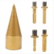 thumbnail image 1 of 5 Brocas para Taladro, Conos ExtraíBles, para Encender Madera, para Dividir Troncos, Taladros EléCtricos de Alta Resistencia (32 Mm/1,26 Pulgadas), 1 of 5