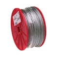 thumbnail image 2 of Campbell Chain & Fittings 7000427 Uncoated Cable, Galvanized, 1/8", Construction Type 7 x 7, 500 ft, Reel, 2 of 2