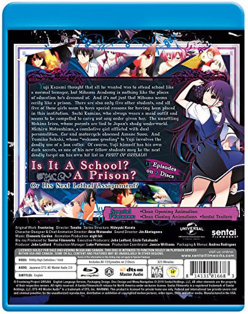 Fruit of Grisaia Season 1 [Blu-ray] - Walmart.com