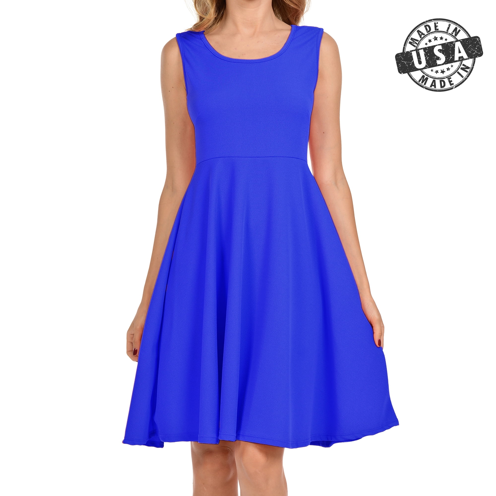 Floral Semi Casual Cocktail Midi Dress 