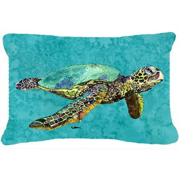 Turtle Indoor & Outdoor Fabric Decorative Pillow