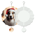 thumbnail image 4 of 12 Pack 10 Inch Sublimation Wind Spinner Blanks 3D Wind Spinners for Yard and Ornaments Hanging Decoration, 4 of 8